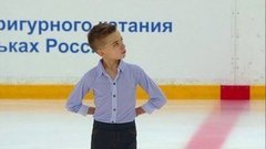 Всеволод Князев. Короткая программа. Юноши. Кубок России по фигурному катанию 2020/21