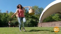 Екатерина Волкова собирает яблоки. Доброе утро. Фрагмент выпуска от 22.09.2020