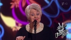 Галина Грозина. «А за окном то дождь, то снег». Голос 60+. Третий сезон. Нокауты. Фрагмент выпуска от 25.09.2020