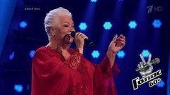 Любовь Острецова. «Течет река Волга». Голос 60+. Третий сезон. Нокауты. Фрагмент выпуска от 25.09.2020