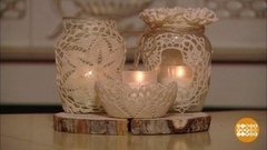 Превращаем стеклянные банки в оригинальные стильные подсвечники