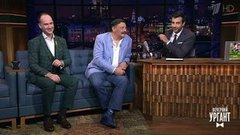 Актеры Никита Тарасов и Дмитрий Назаров о новом сезоне сериала «Кухня». Вечерний Ургант. Фрагмент выпуска от 30.09.2020