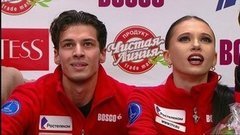 Аннабель Морозова — Андрей Багин. Произвольный танец. Танцы на льду. Москва. Кубок России по фигурному катанию 2020/21
