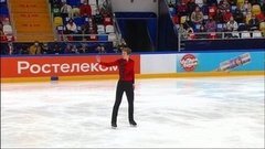 Александр Самарин. Произвольная программа. Мужчины. Москва. Кубок России по фигурному катанию 2020/21