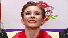 Дарья Усачева. Произвольная программа. Женщины. Москва. Кубок России по фигурному катанию 2020/21