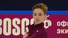 Андрей Анисимов. Короткая программа. Юноши. Москва. Кубок России по фигурному катанию 2020/21