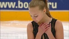 Полина Свириденко. Короткая программа. Девушки. Москва. Кубок России по фигурному катанию 2020/21