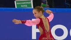 Елизавета Берестовская. Произвольная программа. Кубок России по фигурному катанию 2020/21
