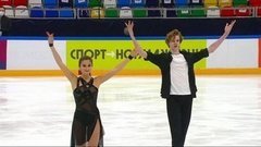 Софья Тютюнина — Александр Шустицкий. Произвольный танец. Кубок России по фигурному катанию 2020/21
