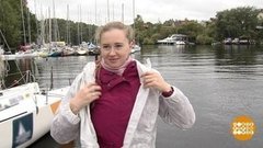 Дождевики: испытание водяной пушкой. Доброе утро. Фрагмент выпуска от 14.10.2020