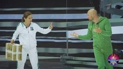 Владимир Маркони и Маргарита Дробязко. Тренировка. Ледниковый период 2020. Фрагмент 