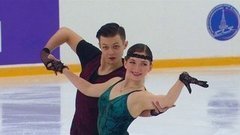 Юлия Тульцева — Анатолий Беловодченко. Ритм-танец. Кубок России по фигурному катанию 2020/21