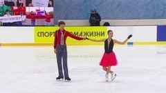 Ирина Хавронина — Дарио Чиризано. Ритм-танец. Кубок России по фигурному катанию 2020/21