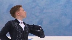 Андрей Мозалев. Короткая программа. Кубок России по фигурному катанию 2020/21