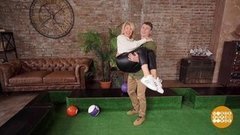 В бильярдной с Алексеем Ягудиным. Доброе утро. Суббота. Фрагмент