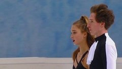 Ирина Хавронина — Дарио Чиризано. Произвольный танец. Кубок России по фигурному катанию 2020/21