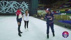 Регина Тодоренко и Роман Костомаров. Тренировка. Ледниковый период 2020. Фрагмент 