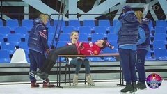 Надежда Михалкова и Максим Маринин. Тренировка. Ледниковый период 2020. Фрагмент 