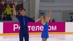 Дарья Бояринцева — Максим Шагалов. Короткая программа. Кубок России по фигурному катанию 2020/21