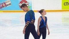 Юлия Артемьева — Михаил Назарычев. Произвольная программа. Пары. Кубок России по фигурному катанию 2020/21
