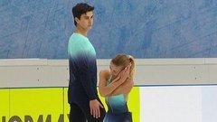 Дарья Бояринцева — Максим Шагалов. Произвольная программа. Кубок России по фигурному катанию 2020/21