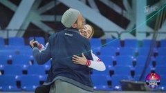 Мария Луговая и Повилас Ванагас. Тренировка. Ледниковый период 2020. Фрагмент