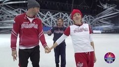 Вольфганг Черни и Оксана Домнина. Тренировка. Ледниковый период 2020. Фрагмент