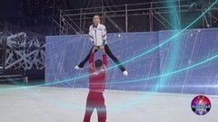 Ольга Кузьмина и Александр Энберт. Тренировка. Ледниковый период 2020. Фрагмент 