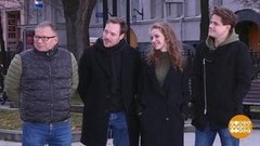 Игорь Угольников, Любовь Константинова, Артем Губин, Игорь Юдин — о фильме "Подольские курсанты". Доброе утро. Фрагмент