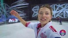 Регина Тодоренко и Роман Костомаров. Тренировка. Ледниковый период 2020. Фрагмент