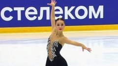 Елизавета Нугуманова. Короткая программа. Кубок России по фигурному катанию 2020/21