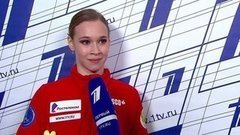 Майя Хромых: "В произвольной буду снова пытаться сделать четверной. Мне надоело падать"