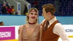 Анастасия Скопцова — Кирилл Алешин. Ритм-танец. Кубок России по фигурному катанию 2020/21