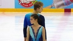 Александра Каргулина — Илья Калашников. Короткая программа. Пары. Кубок России по фигурному катанию 2020/21