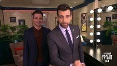 Антон Хабаров целует портрет Валерия Леонтьева. Пролог. Вечерний Ургант