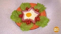 Яичница – звезда завтрака! Доброе утро. Фрагмент 