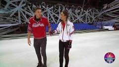 Ольга Бузова и Дмитрий Соловьев. Тренировка. Ледниковый период 2020. Фрагмент