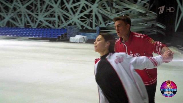 Влад Топалов и Елена Ильиных. Тренировка. Ледниковый период 2020. Фрагмент 