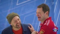 Ирина Пегова и Алексей Тихонов. Тренировка. Ледниковый период 2020. Фрагмент