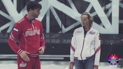 Вольфганг Черни и Оксана Домнина. Тренировка. Ледниковый период 2020. Фрагмент