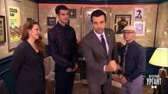 Агриппина Стеклова и Амбарцум Кабанян проходят кастинг на Деда Мороза и Снегурочку. Пролог. Вечерний Ургант