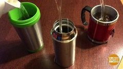 Тест-драйв для термокружки. Доброе утро. Фрагмент 