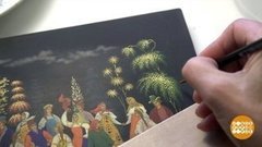 Палех. Неторопливая красота. Доброе утро. Суббота. Фрагмент