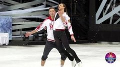 Ольга Бузова и Дмитрий Соловьев. Тренировка. Ледниковый период 2020. Фрагмент