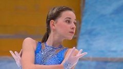 Ксения Цибинова. Короткая программа. Кубок России по фигурному катанию 2020/21