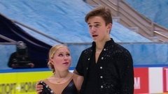 Анастасия Мухортова — Дмитрий Евгеньев. Короткая программа. Кубок России по фигурному катанию 2020/21