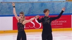 Произвольный танец. Танцы на льду. Кубок России по фигурному катанию 2020/21