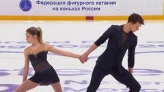 Ксения Ахантьева — Валерий Колесов. Произвольная программа. Кубок России по фигурному катанию 2020/21
