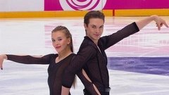 Арина Ушакова — Максим Некрасов. Ритм-танец. Кубок России по фигурному катанию 2020/21 