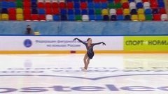 Короткая программа. Девушки. Кубок России по фигурному катанию 2020/21